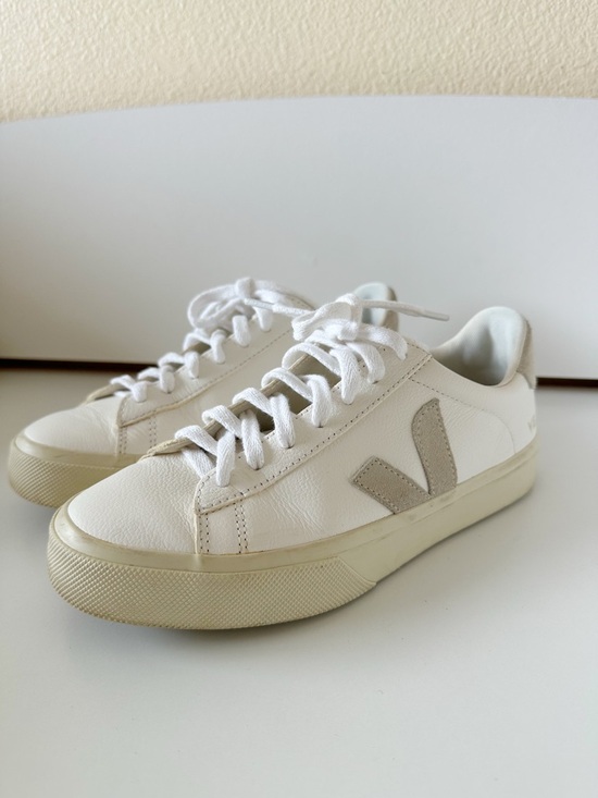 Veja Shoes - Veja White Leather Sneakers